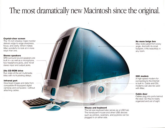 A trajetória do iMac, o maior sucesso da Apple