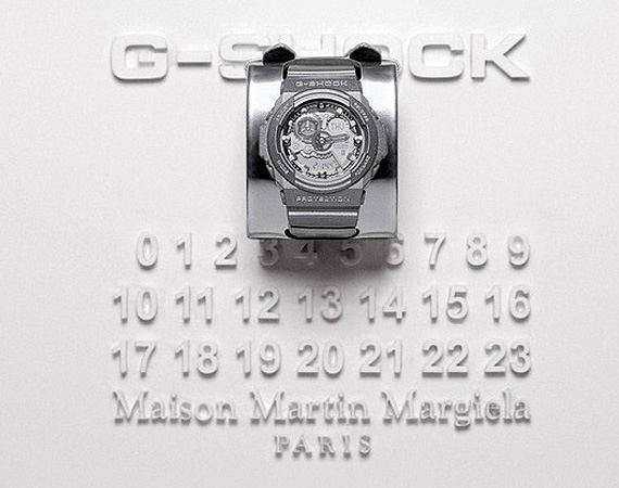 O relógio Martin Margiela x G-Shock