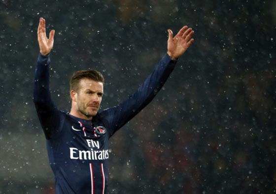 David Beckham anuncia aposentadoria do futebol