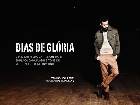 João P. Teles veste apostas para o inverno 2013