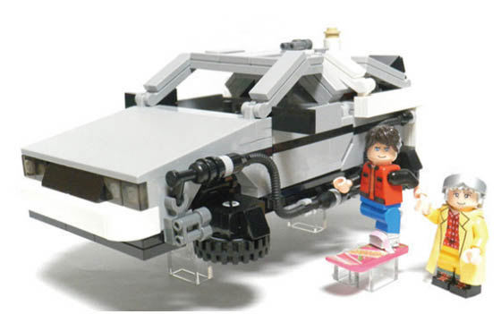 Conheça o LEGO “De Volta para o Futuro”
