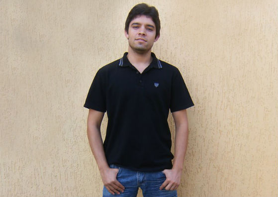 Transformamos a roupa de trabalho do estudante Lucas Ribeiro