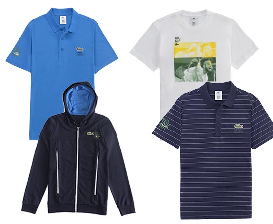 LACOSTE lança linha assinada por Gustavo Kuerten